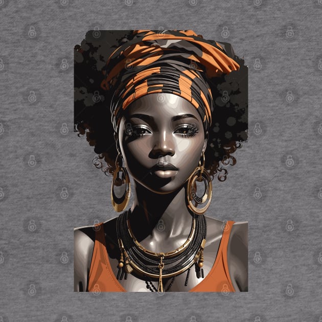 Afrocentric Woman by Graceful Designs